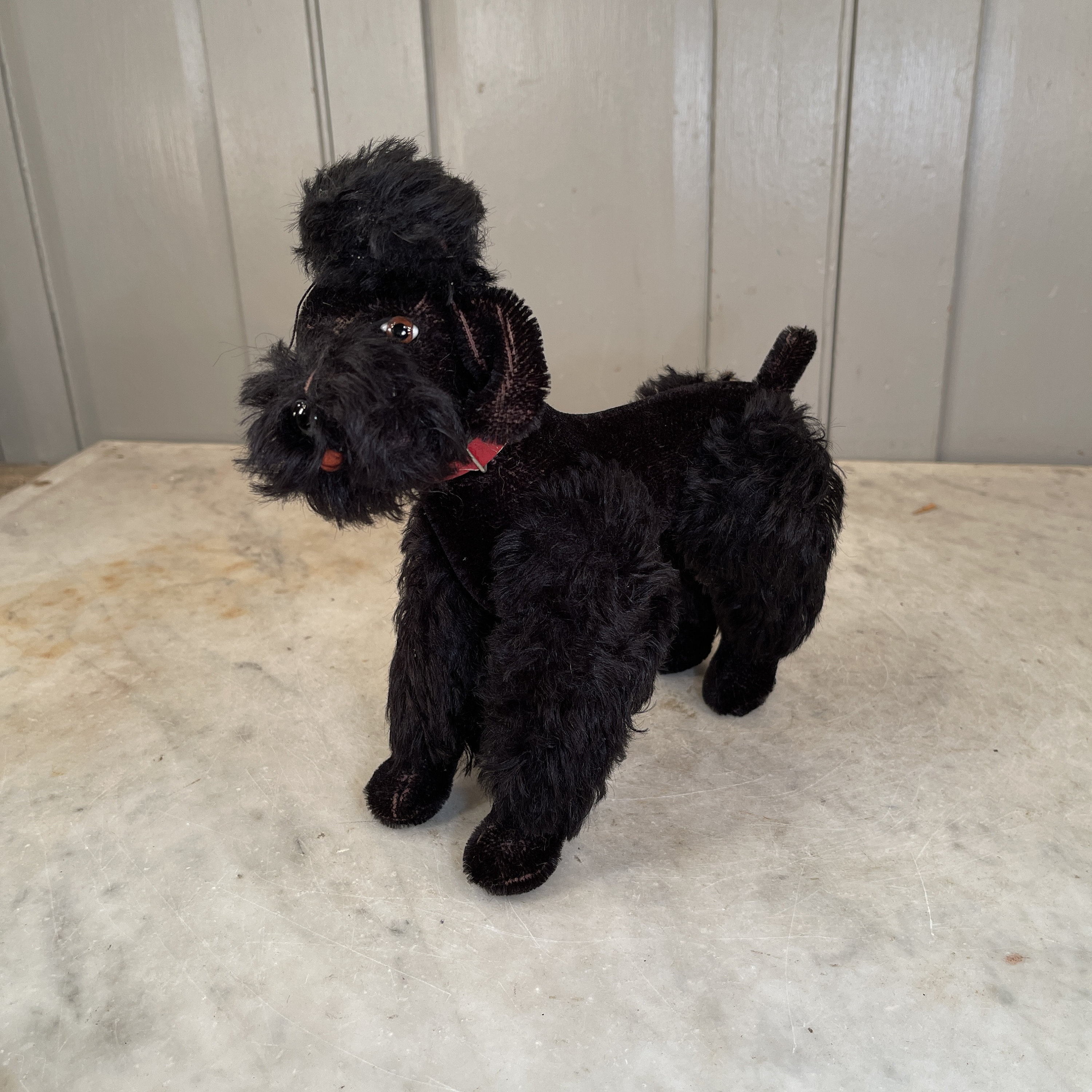 1954-70年代 ドイツ製 Steiff 犬 シュナウザー Schnauzer Tessie