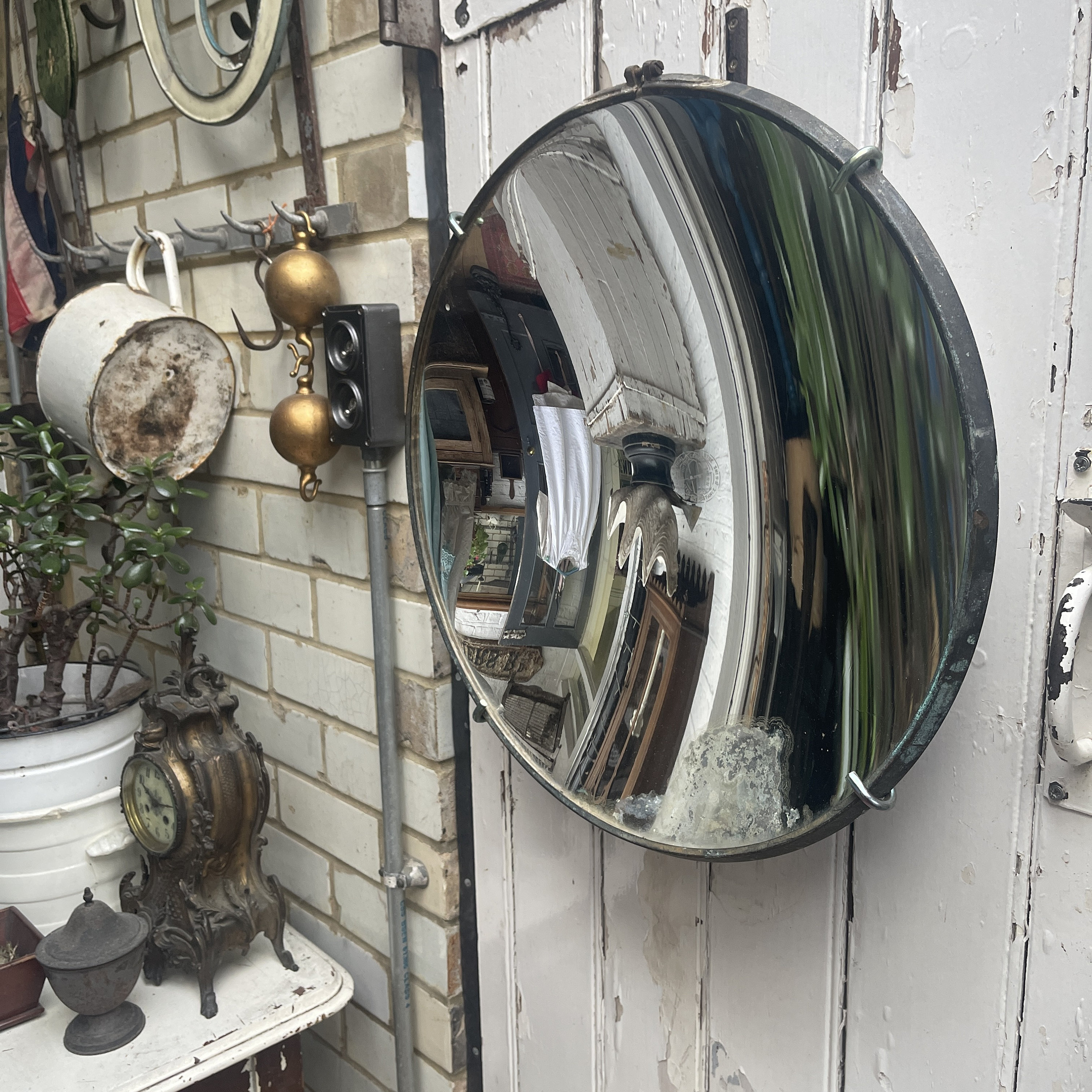 Large Antique WW2 Military Concave Search Light Mirror - Etsy Canada