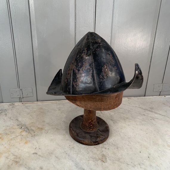 Vintage theatrical metal helmet from Royal Shakesp