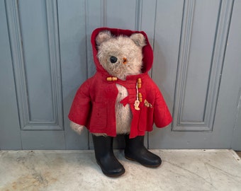 Vintage Eden Toy 1975 Paddington Bear With Tags Black Tuxedo 15