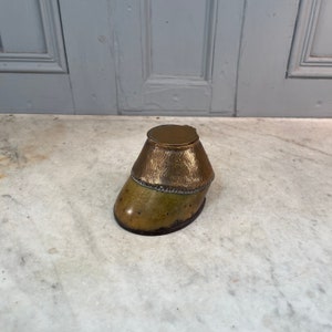 フランス アンティーク 馬の蹄の模型 ヨーロッパヴィンテージ 馬