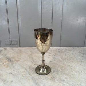 Trofeo antiguo plateado del Jubileo de Bayford de 1887