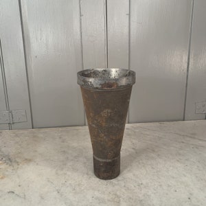 Antique Edwardian tall metal ice cream pudding mould