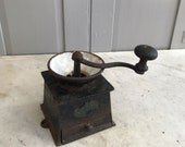 Antique cast iron coffee grinder by Archibald Kenrick Sons West Bromwich