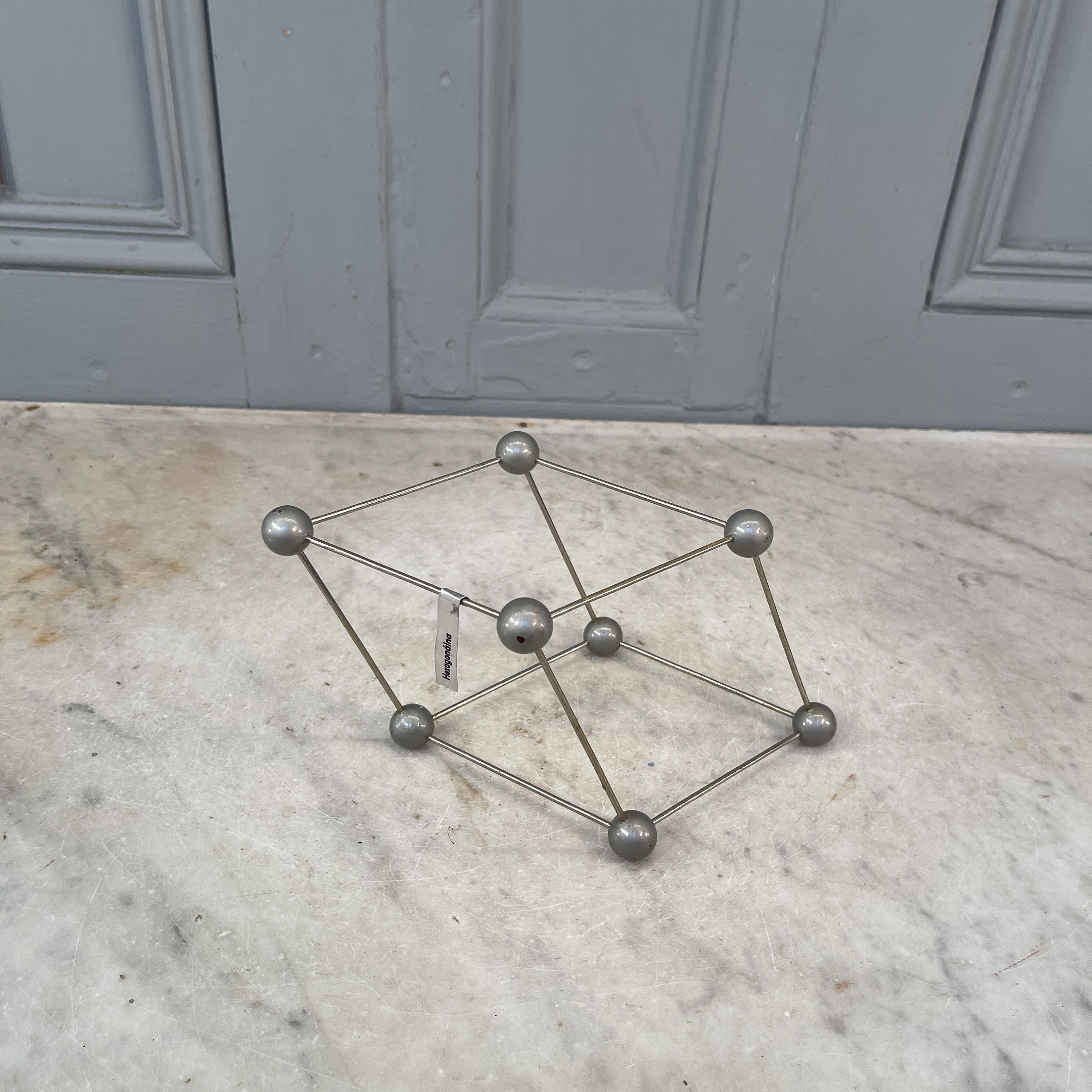 Antikes Vintage tschechoslovakisches Atommodell - Hexagonalna