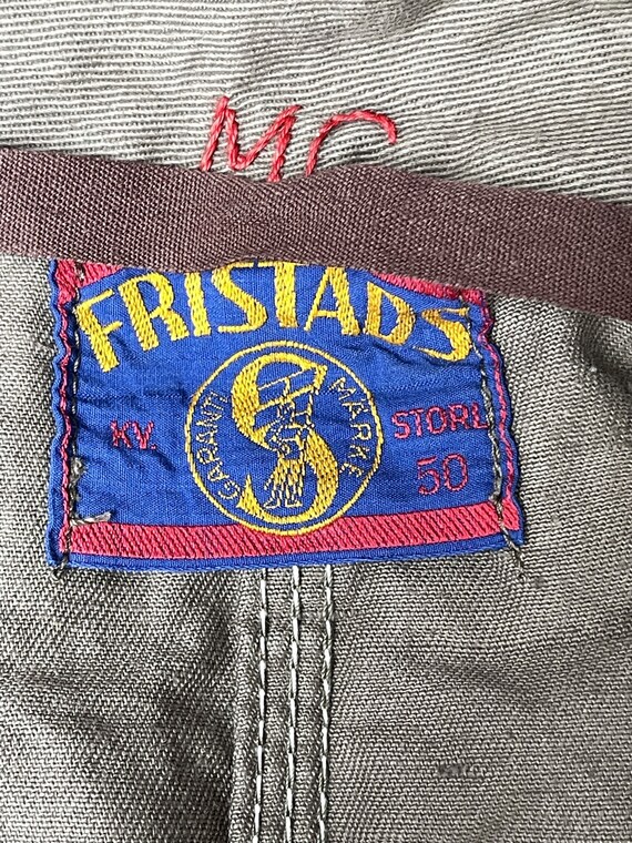 Buy Vintage Fristads Swedish Workwear Brown Overalls Jumpsuit Online in  India - Etsy