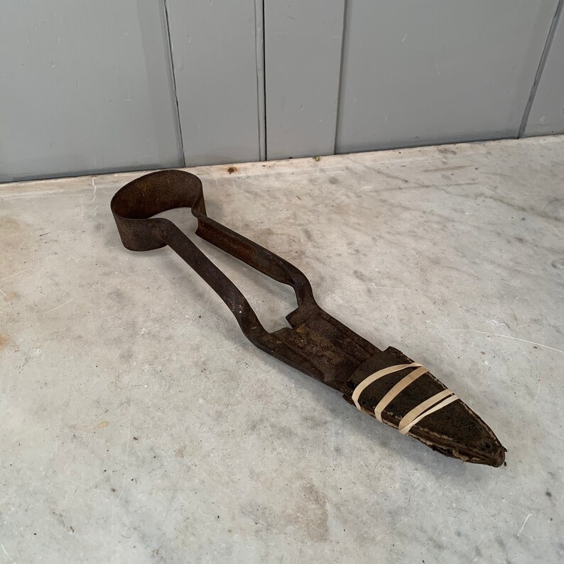 Antique metal sheep shearers Etsy