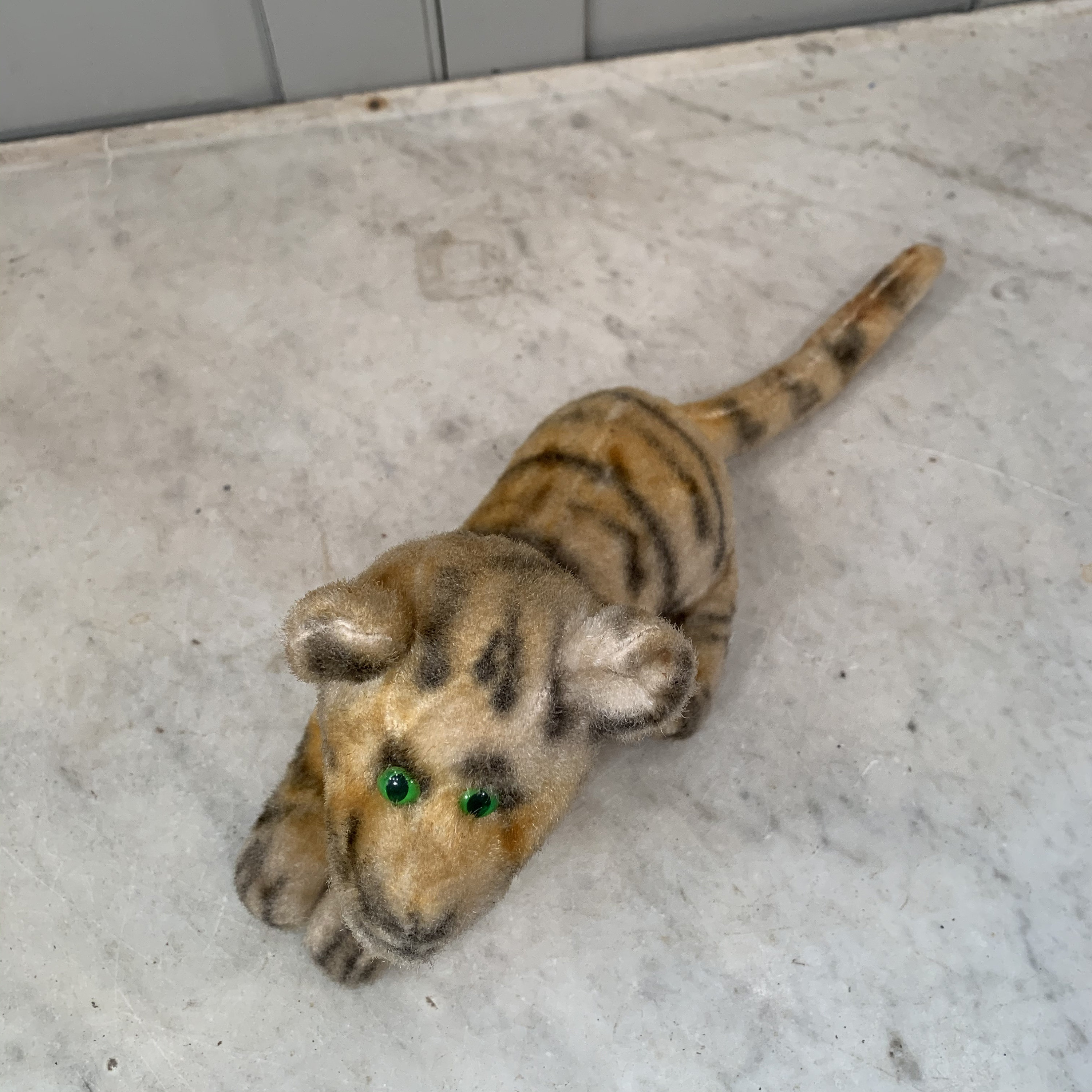 Vintage small stuffed toy tiger no 2 Etsy