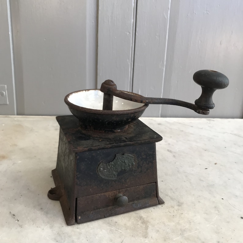 Antique Cast Iron Coffee Grinder by Archibald Kenrick & Sons Etsy UK