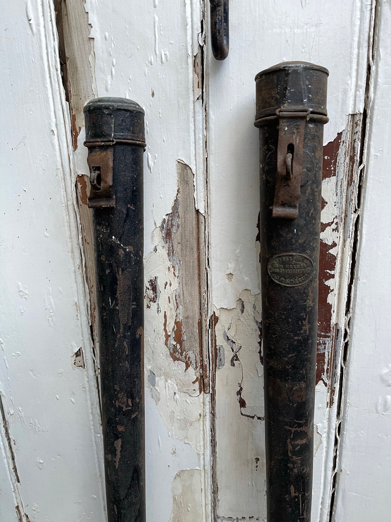 Couple of Antique Tin Snooker Cue Cases UK Only Etsy UK