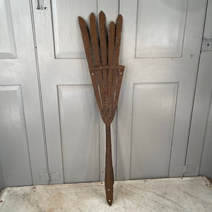 Antique eel fishing spear