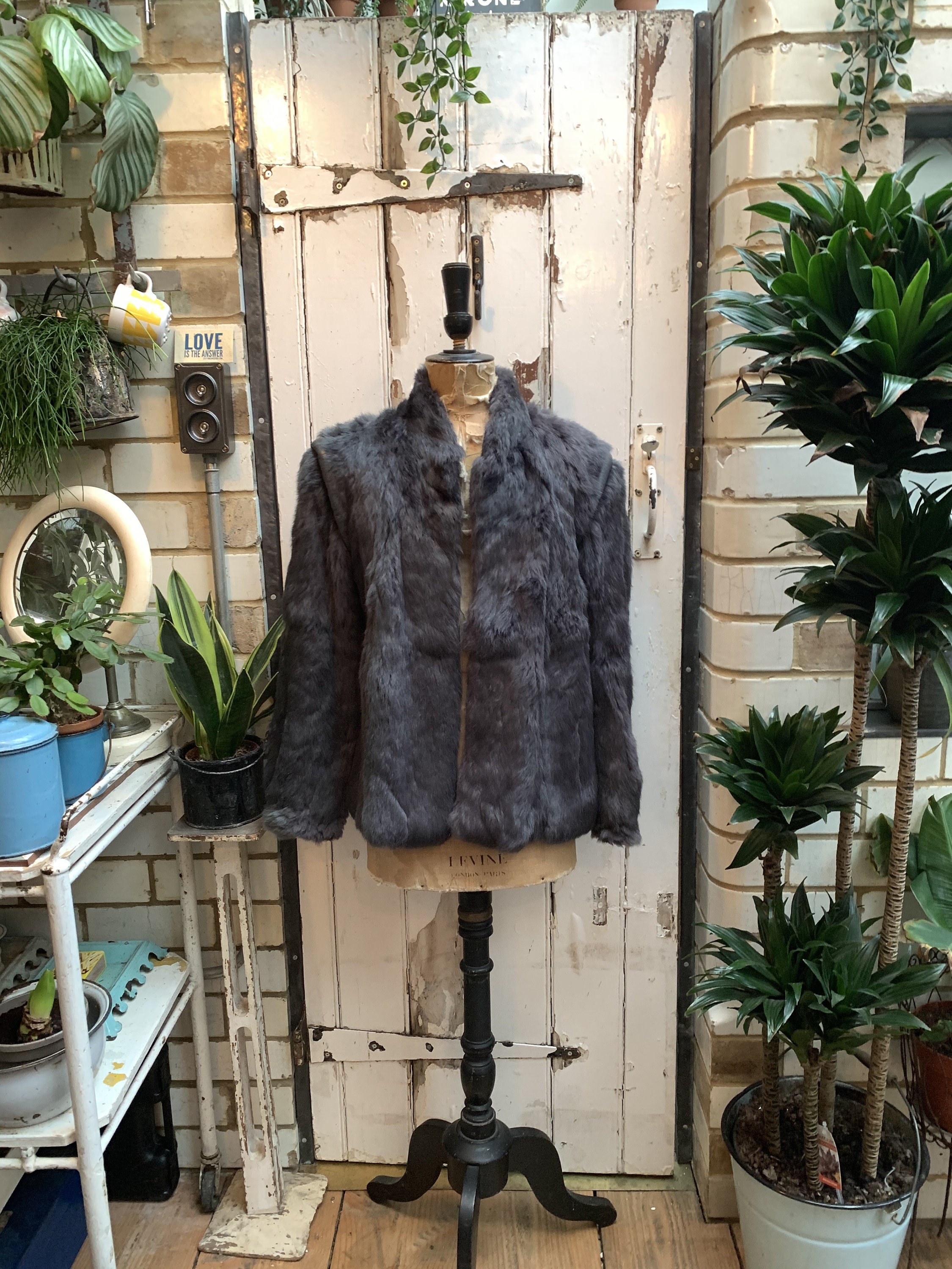 rabbit fur jacket australia