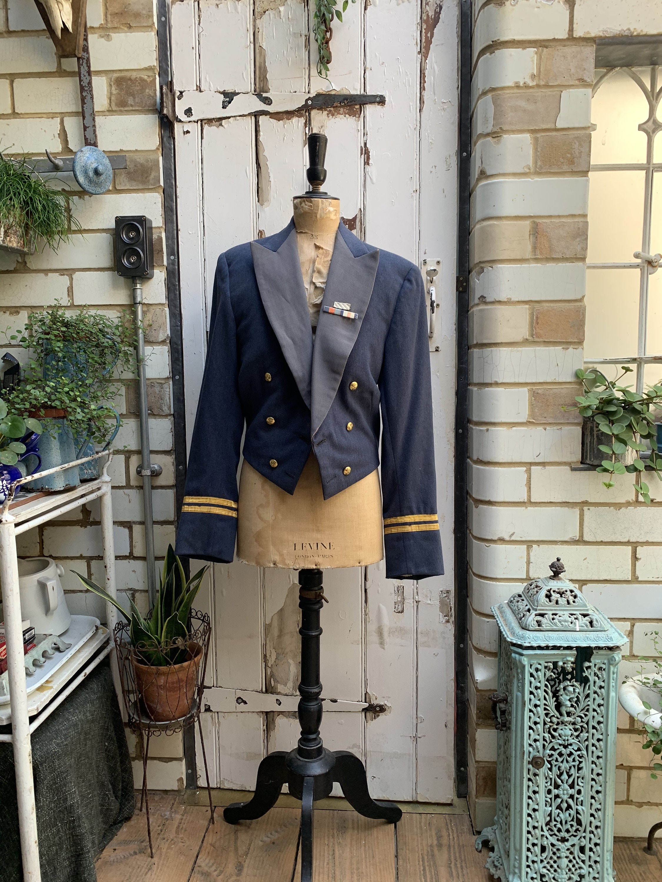 Blue Army Jacket - Etsy