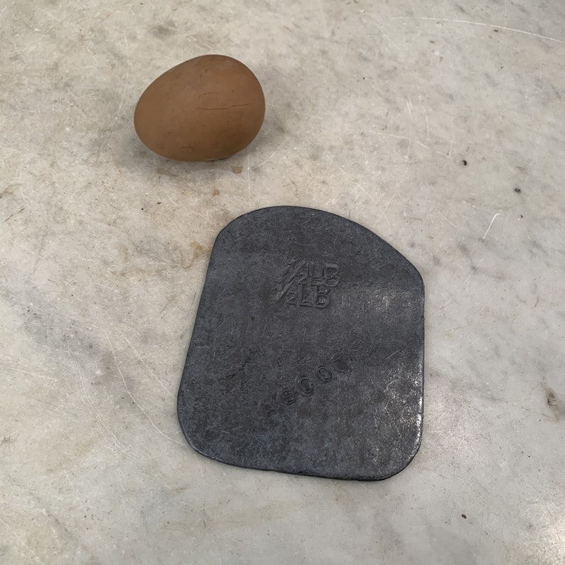 Vintage lead horse racing saddle weight Ascot 1/2 lb Etsy