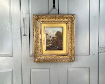 Antique River Landscape Oil Painting Signed E W Appleby - Etsy Antique River Landscape Oil Painting Signed E W Appleby - Etsy
