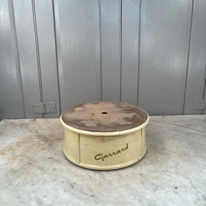 Antique English Garrard 1940s shop display turntable