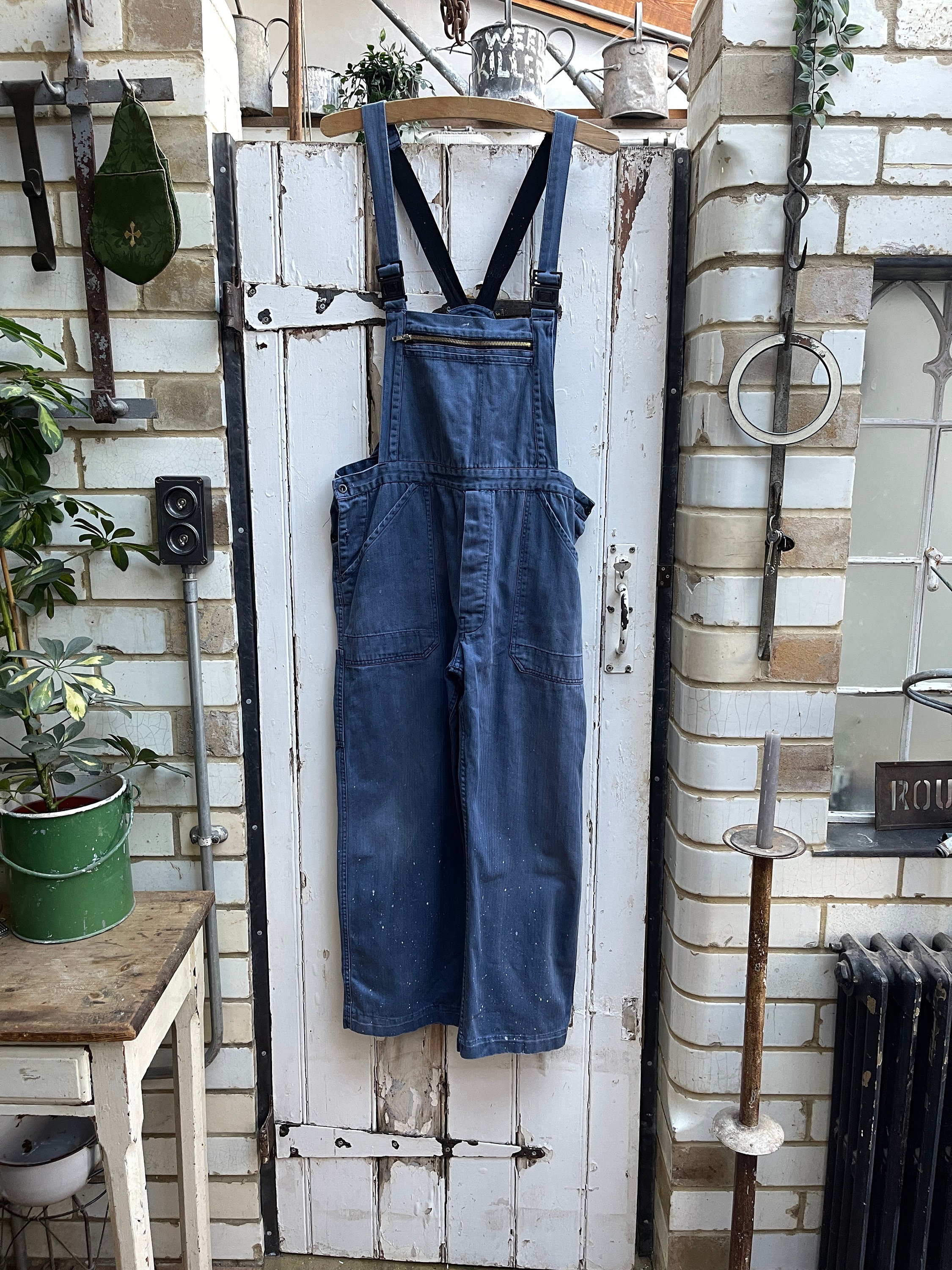 Loose denim hotsell dungarees