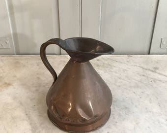 Antique English copper measure circa 1800