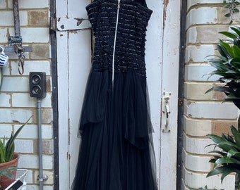 green emerald velvet dress Flamenco Dress Black Elastic Lycra EM241 main image 0