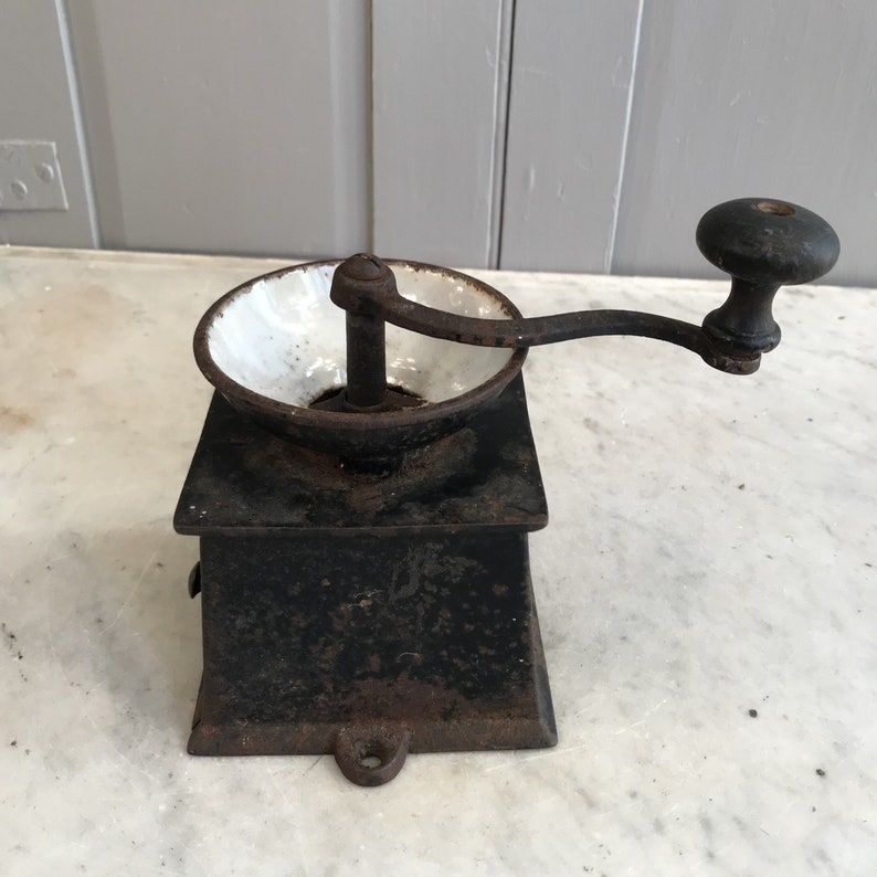 Antique cast iron coffee grinder by Archibald Kenrick & Sons Etsy