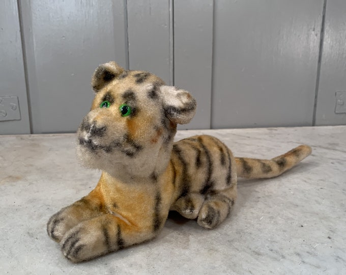 Vintage Small Stuffed Toy Tiger No 2 Etsy UK