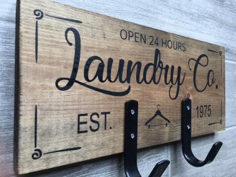 Ironing Board Hook Rustic Laundry Decor Wall Hook for Etsy UK