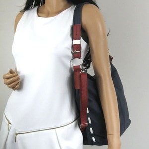 Elegant and casual leather bag. Crossbody. Leather shoulder bag. Handmade. Handbag.