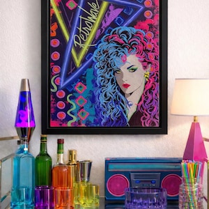 80s Post Modern Painting - Etsy