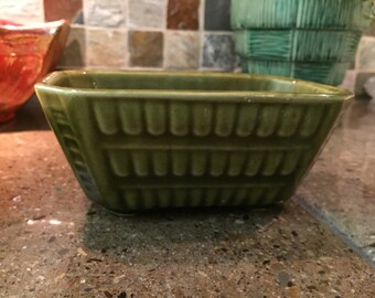 American Bisque succulent planter.
