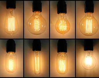 Ampoule Vintage Industrielle Retro Edison LED Ampoule E27 culot