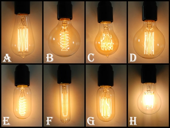 Ubevæbnet Diskriminering af køn Vågn op Vintage Industrial Style Filament Edison Light Bulb E27 Es - Etsy