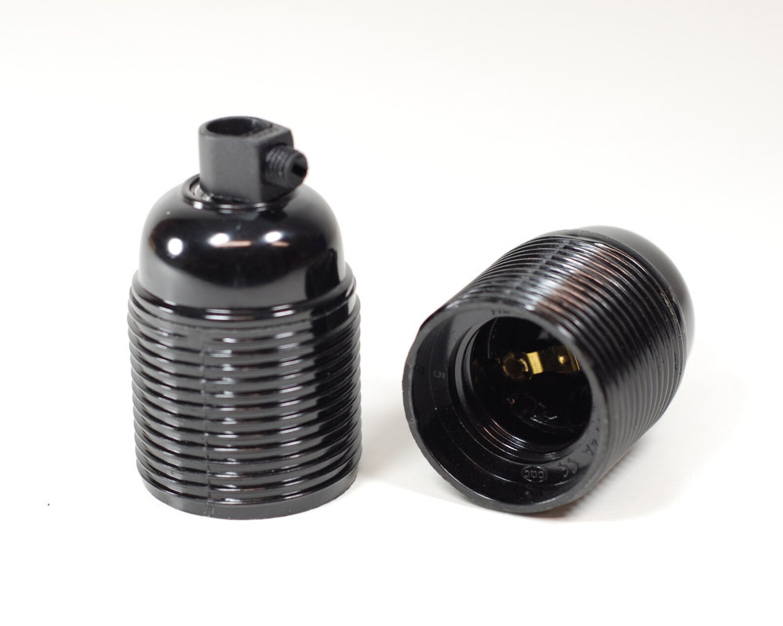 Bakelite Threaded Vintage Light Bulb Holder E27 ES SCREW Etsy UK