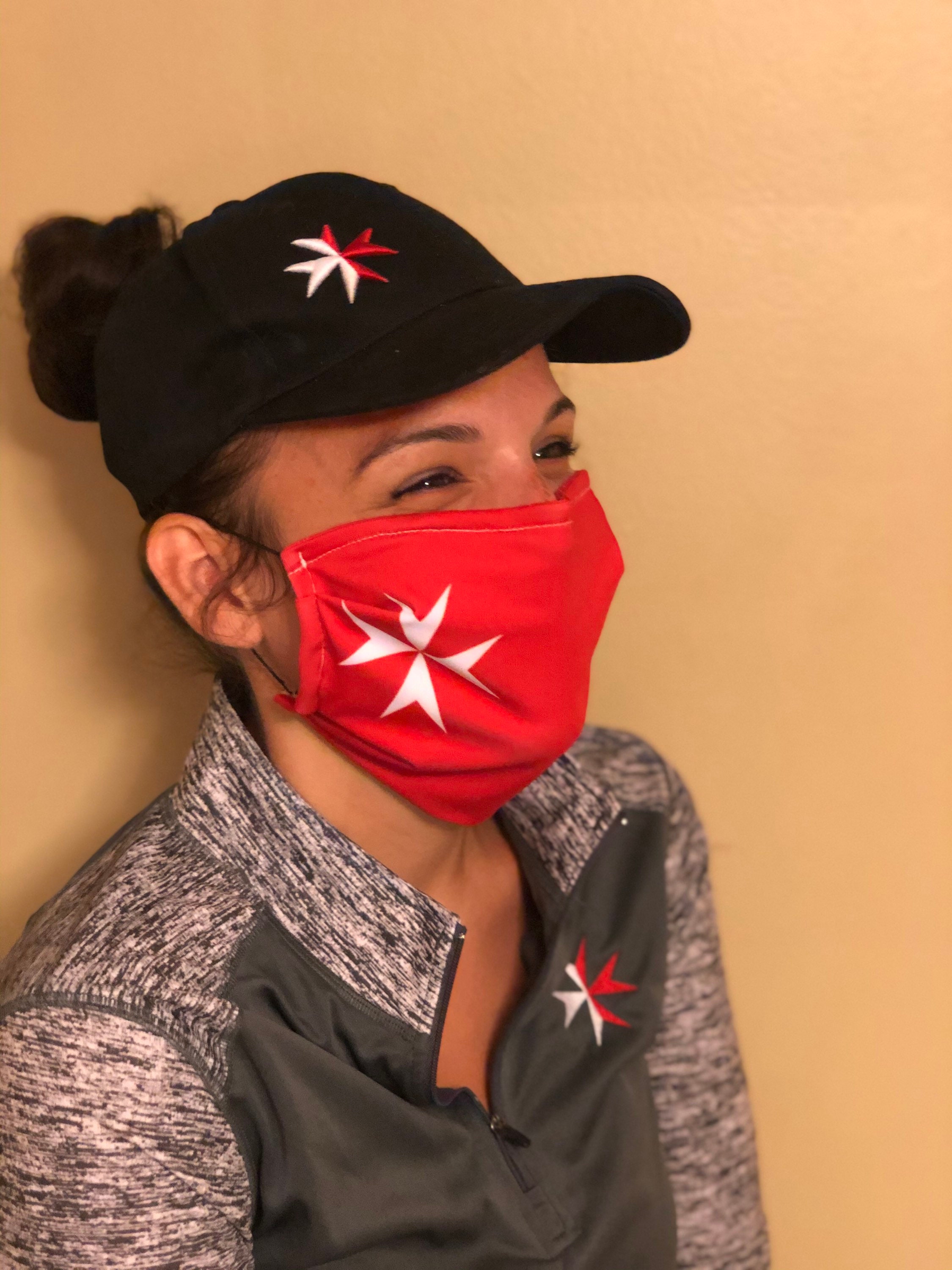 Reversible Maltese Cross Masks Etsy