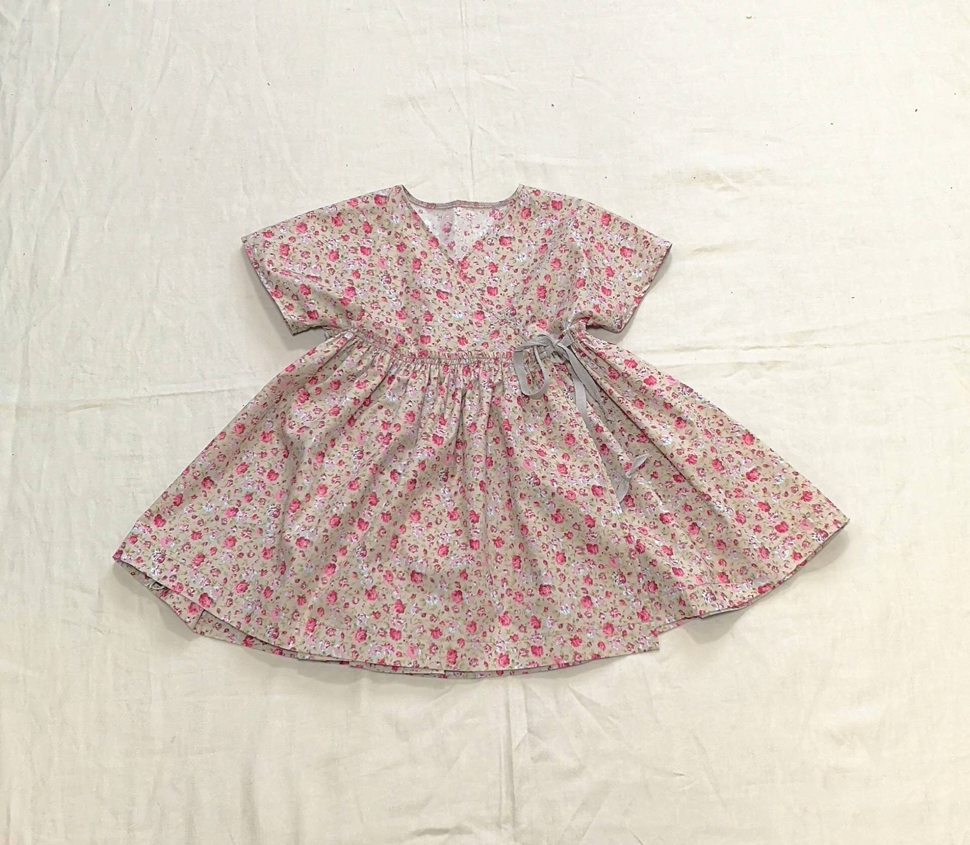 Summer dress toddler dress special occasion dress wrap Etsy