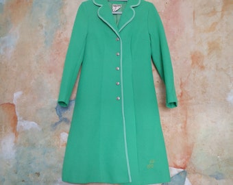 Vintage Green Coat size M