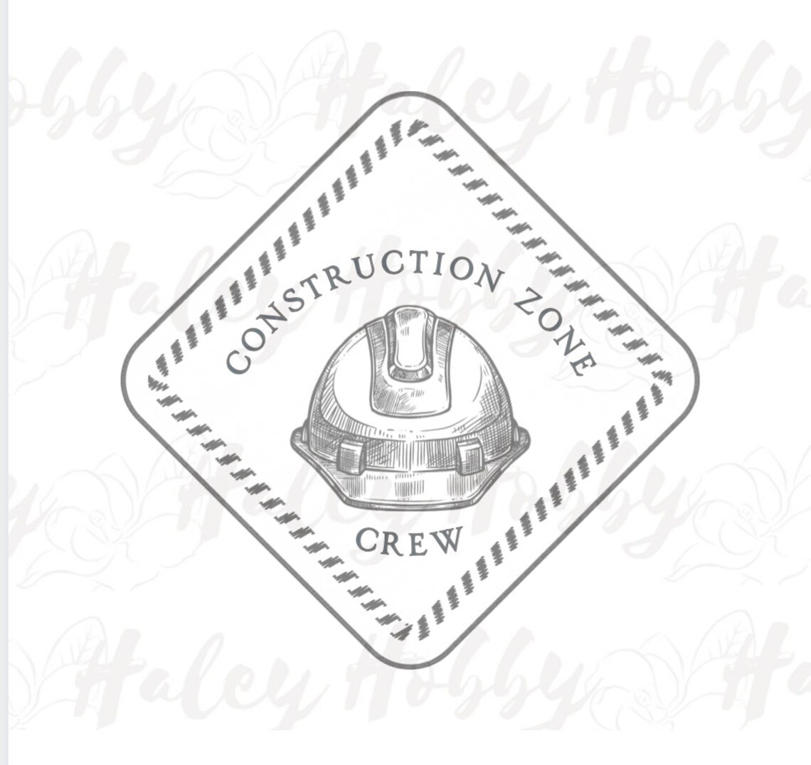 Construction Machines Equipment Zone Shirt 2 Sided Set PNG Etsy
