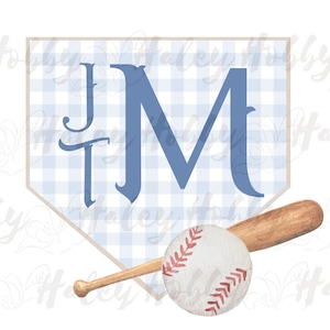 Baseball Monogram boys t-shirt design Watercolor Shirt PNG, Heat Press, Digital Download, Sublimation Download,Instant Download Waterslide