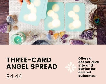 Leitura de Três Cartas do Anjo – Orientação Espiritual Personalizada em PDF
