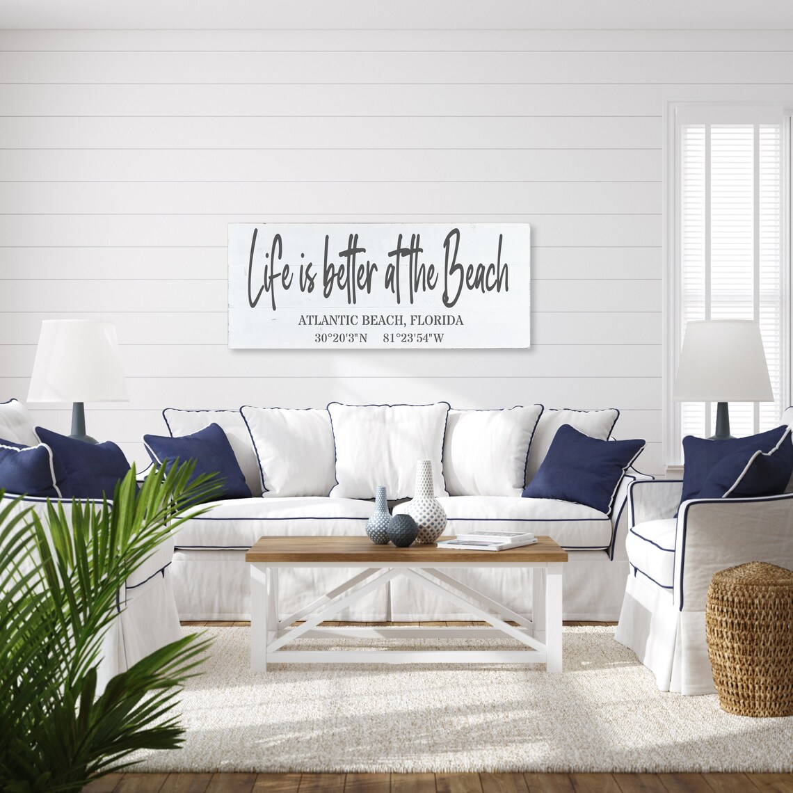 Life is Better at the Beach Personalized Sign Personalized - Etsy