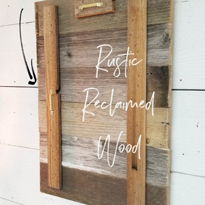 Triple white & sea mist washed Reclaimed Wood Picture Frame three 4 x 6 pictures best selling family frame rustic home decor image 4