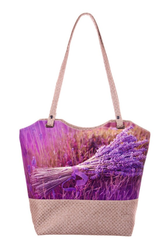 lavender shoulder bag