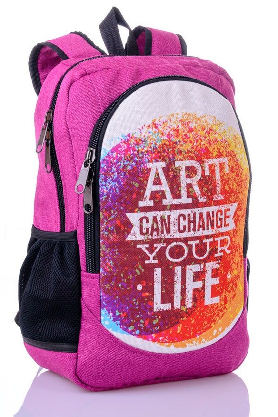pink womens backpack