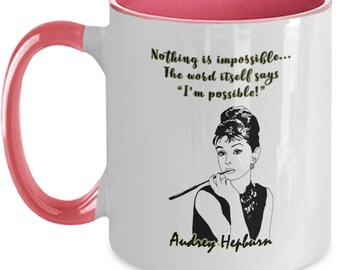 Dress like coco live like jackie act like audrey laugh like lucy two tone mug blacksale Dress like coco live like jackie act like audrey laugh like lucy two tone mug blacksale