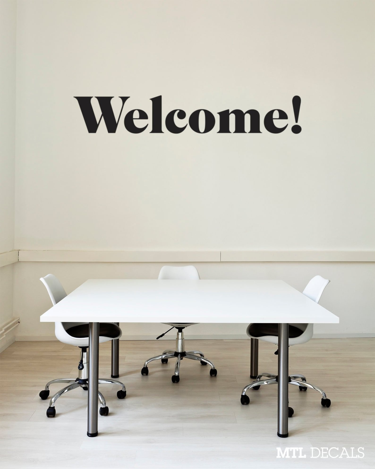 Welcome Wall Decal Wall Sticker Home Decor Office Decor | Etsy