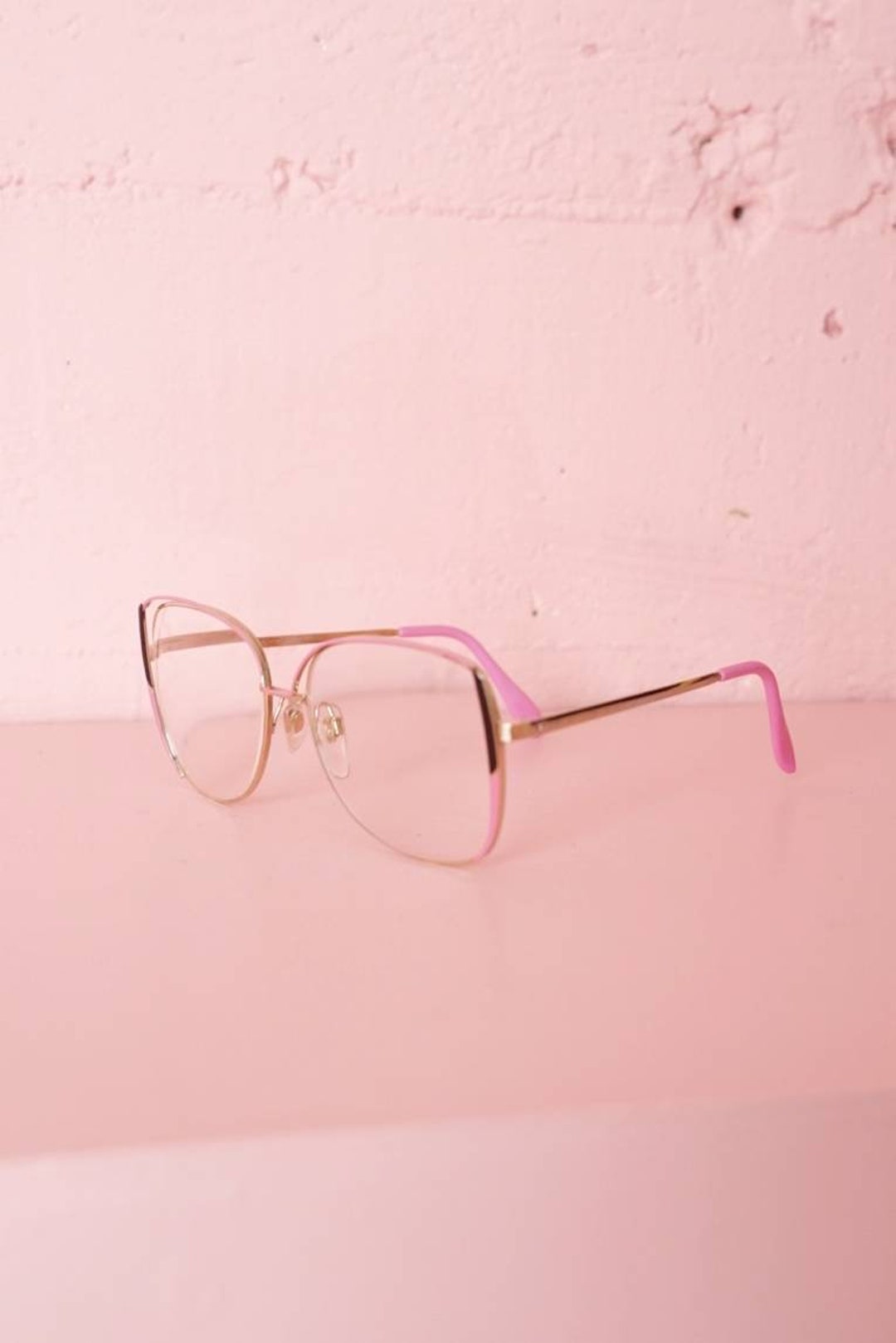 80s Oversized Prescription Glasses Etsy