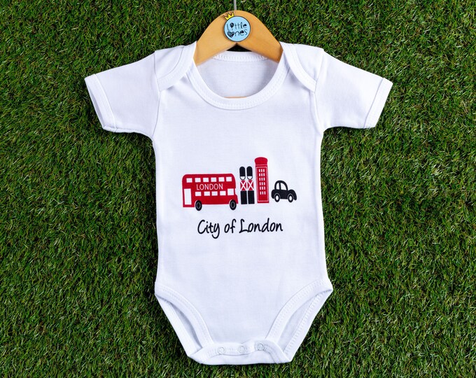 Little Ones London A One Stop Baby Onesie & by LittleOnesLondon