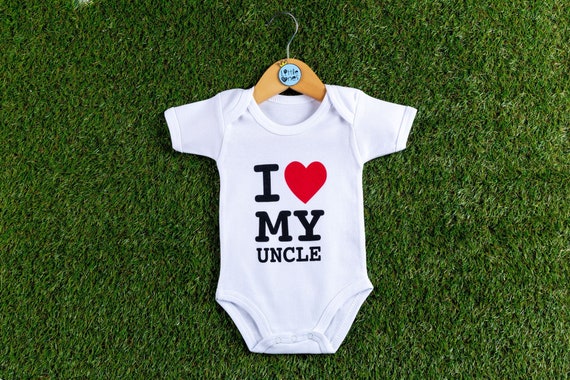 i love my uncle onesie