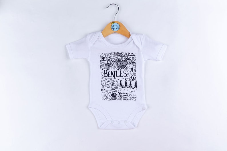 Abbey Road All You Need Is Love Bodysuit Cool Funky Beatles Baby Grow Beatles Baby Bodysuit Perfect Gift for Beatles Fans