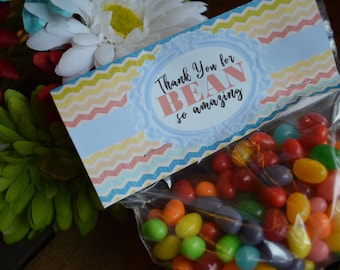 Thank You for BEAN so Amazing Gift Tags