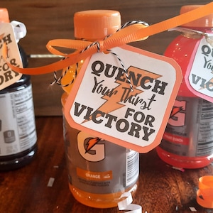 Släck din segertörst - Gatorade Team Treat Tags